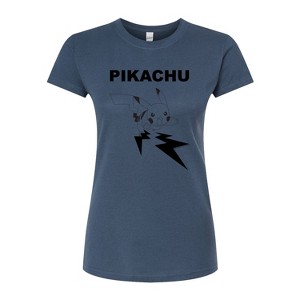 Women's - Pokémon - Pikachu Engage Fitted Graphic T-Shirt - 1 of 3