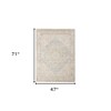 Tan And Gray Medallion Area Rug - 3 of 4
