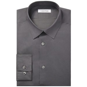 Calvin Klein Mens Steel Stain Shield Button Down Dress Shirt - 1 of 1