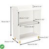 Bookshelf for Kids, 2-in-1 /3-Tier /4-TierChildren's Bookshelf Kid's Book Display Toy Storage Cabinet Organizer Bookcase - 3 of 4