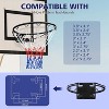 Basketball Hoop System w/Wheels,Height Adjustable Basketball Stand for Teens Adults Indoor Outdoor - 2 of 4