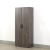 HomeStock Mia Farmhouse Shoe Cabinet with Six Shelves - 2 of 4