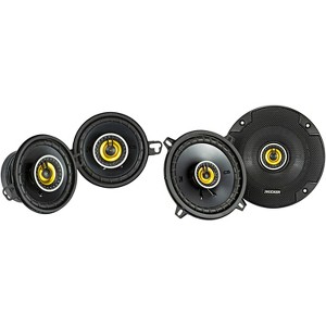 Kicker 46CSC54 CS-Series CSC5 5.25-Inch (130mm) Coaxial Speakers w/ 46CSC354 3.5" Coaxial Bundle - 1 of 4