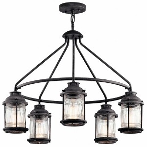 Kichler Lighting Ashland Bay 5 - Light Chandelier in  Weathered Zinc - 1 of 1