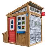 KidKraft Hobby Workshop Wooden Crafting Playhouse with Garage Door