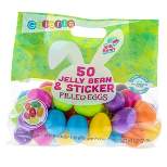 Galerie Value Egg Bag with Jelly Beans and Stickers - 6.17oz/50ct