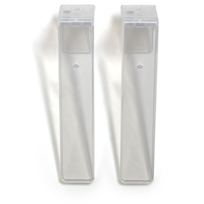 TRU RED Over Wall Hangers for Wall Files Clear 2/Pack TR55353