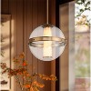 Minka Lavery Minka Divinely 16 3/4" Wide Modern Celeste Brass LED Pendant Light - 3 of 3