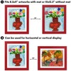 Americanflat Kids Art Frame 10x12.5 inches with 8.5x11 inches Mat - Composite Wood And Glass - Holds 100 Artworks - 4 of 4