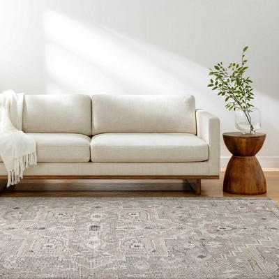 Hauteloom Elle Medallion Light Gray