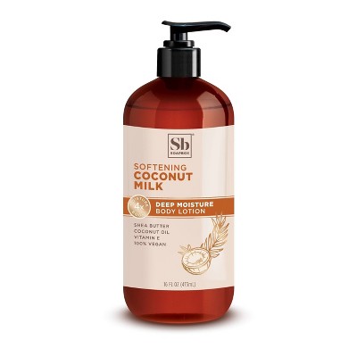 Soapbox Softening Coconut Milk Body Lotion Sandalwood Coconut