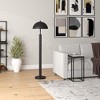 Hampton & Thyme 58" Tall Floor Lamp with Metal Shade - image 3 of 4