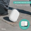iHome Silicone AirPods Pro Case with Magnetic Neckband, Durable and Easy Install, White - 3 of 4