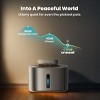 Oneisall PW04 Wireless Cat Fountain: 3.5L Stainless Steel, Battery Operated, Cordless, Rechargeable w/ Motion Sensor – Pet Water Dispenser - 3 of 4