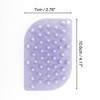Unique Bargains Double Sided Bath Brush for Bathroom 4.17"×2.76" 1 Pc - 2 of 3