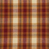 Saro Lifestyle Plaid Runner, Rust, 13" x 72" - 3 of 4