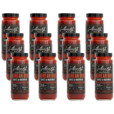 Southern Art Korean Barbecue Sauce Spicy - Case of 12/12 fz