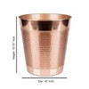 Hudson Decorative Stainless Steel Trash Wastebasket Copper - Nu Steel - 2 of 4