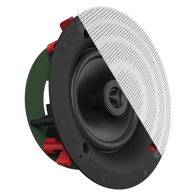 Klipsch CS-18C 8 Inch In Ceiling Speaker with 1 Inch Tweeter - Each (White)