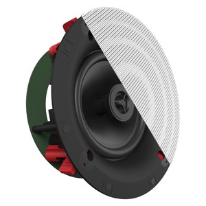 Klipsch CS-18C 8 Inch In Ceiling Speaker with 1 Inch Tweeter - Each (White) - 1 of 4