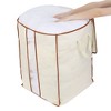 REGALWOVEN Storage Moving Bags for Organizing Bedroom Comforter Closet Organizers and Storage with Handles - 4 of 4