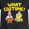 Girls' - SpongeBob SquarePants - What Costume Fitted Short Sleeve Graphic T-Shirt - 2 of 4