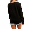 Women's For Keeps Lace Trim Sweater - Hem & Thread - 3 of 4