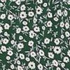 dark green floral