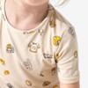 Bellabu Bear Football Bamboo Kids Pajama Short Set - 2 of 4