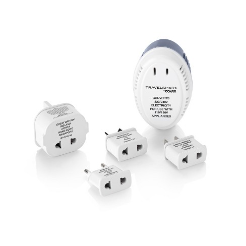 conair travel smart converter adapter combo unit