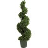 Nearly Natural 4-ft Rosemary Spiral Artificial Tree (Indoor/Outdoor) - 4 of 4