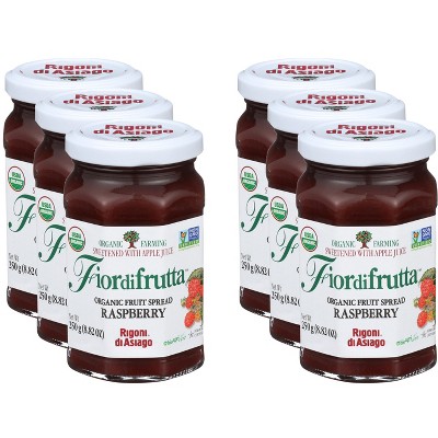 Rigoni di Asiago Organic Raspberry Fruit Spread - Case of 6 - 8.82 oz