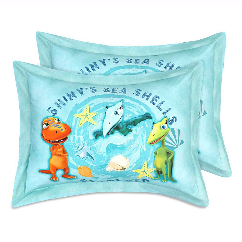 Original Dinosaur Train Ultra Soft Comforter/Sham Set for Boys, Girls, Baby, Kids, Toddler, Teen Sea Shell Theme Printed Cotton Kids Bedding - Twin, 3 of 8