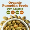 Organic Dry Roasted Pumpkin Seed Kernels - Non-GMO, Unsalted, Oven Roasted Whole Pepitas, Shelled, Vegan, Kosher - 3 of 4