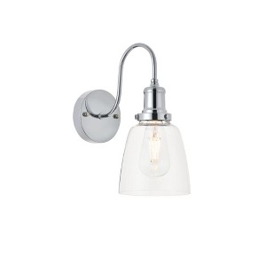 Elegant Lighting Felicity 1 light chrome Wall Sconce - 1 of 4