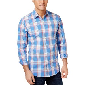 Club Room Mens Plaid Button Up Shirt - 1 of 1