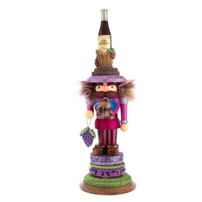 Kurt Adler 17.5" Hollywood Wine King Nutcracker