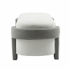 GDFStudio Candy Minimalist 51" Rounded Storage Ottoman Bench - 4 of 4