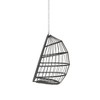 Okak Outdoor Rattan Egg Swing Chair with Cushion,Patio Wicker Hanging Chair,Woven Hammock Swing Chair for Patio,360LBS Capacity - 2 of 4