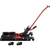Lift Jack,1500 LBS Capacity ATV Scissor Jack Lift Jack with 4 Wheels and Tie Down, Hydraulic Foot-Operated Hoist for Motorcycle, ATV UTV - 4 of 4