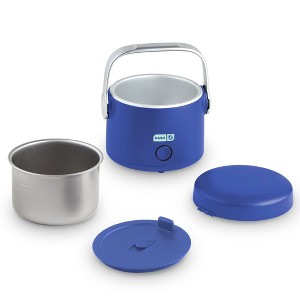 Dash Hot2Go 20oz Heated Lunch Box Blue - 1 of 4