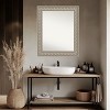 Amanti Art Sydney Silver Non-Beveled Framed Bathroom Vanity Wall Mirror - 4 of 4