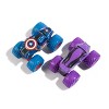 Monster Jam Captain America vs Black Panther Diecast Vehicle 1:64 Scale - 2pk - 4 of 4