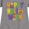 - Garfield - Happy Halloween Icons Graphic Short Sleeve Fleece Dress - 2 of 4