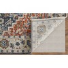 Kaia Transitional Medallion Ivory/Blue/Red Area Rug - image 4 of 4