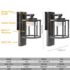 DOMETOUR Outdoor Wall Light/ Path Light Aluminum LED Wall Light - 2 of 4