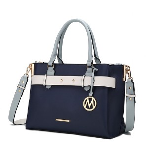 MKF Collection Jamie Vegan Leather Women's Satchel Bag by Mia K - 1 of 4