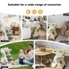 Racxily High Chair, Growing Up Dining Chair, feeding Chairs, Multiple Adjustable Height Toddler Tower, Kids Dinner Chair - 4 of 4
