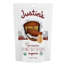 Justin's Milk Chocolate Peanut Butter Cups - 4.7oz