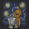 Men's Star Wars: A New Hope R2-D2 and C-3PO Starry Night T-Shirt - image 2 of 4